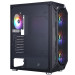 1stPlayer Корпус 1stPlayer X6-BK-4F1 Black без БЖ