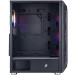 1stPlayer Корпус 1stPlayer X6-BK-4F1 Black без БЖ