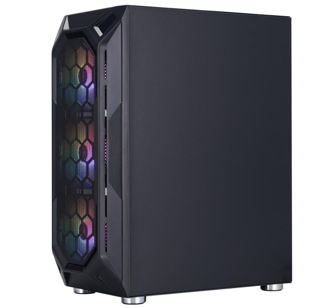 1stPlayer Корпус 1stPlayer X6-BK-4F1 Black без БЖ