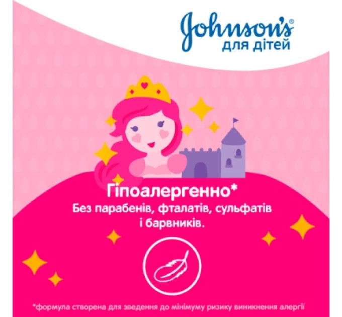 Johnson’s baby Дитячий шампунь Johnson’s baby Блискучі локони 500 мл (3574669907200)