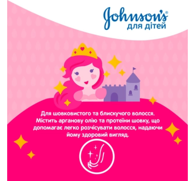 Johnson’s baby Дитячий шампунь Johnson’s baby Блискучі локони 500 мл (3574669907200)