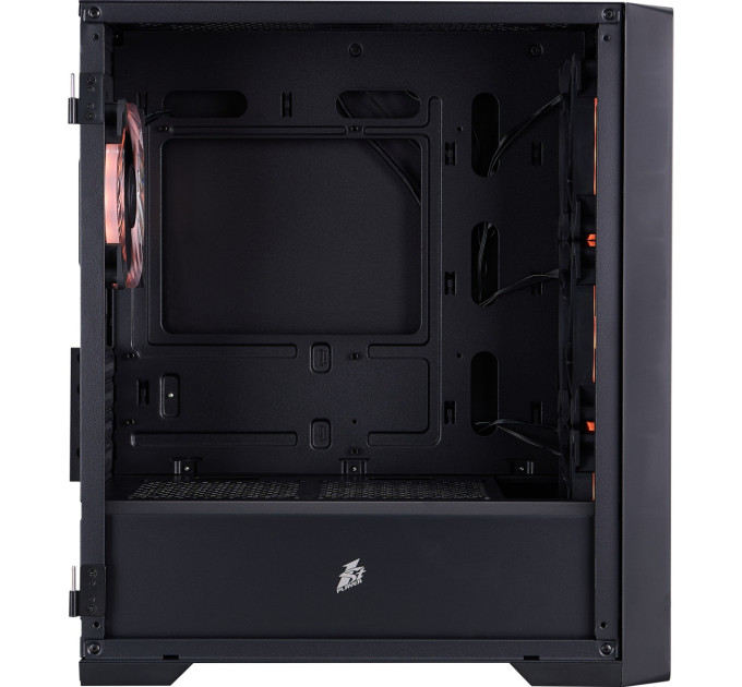 1stPlayer Корпус 1stPlayer T4-G-BK-4FS7 Black