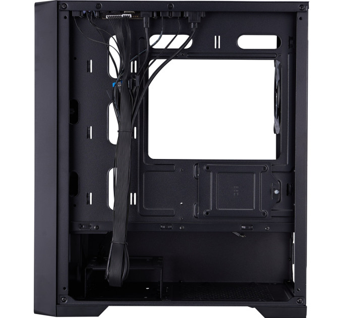 1stPlayer Корпус 1stPlayer T4-G-BK-4FS7 Black
