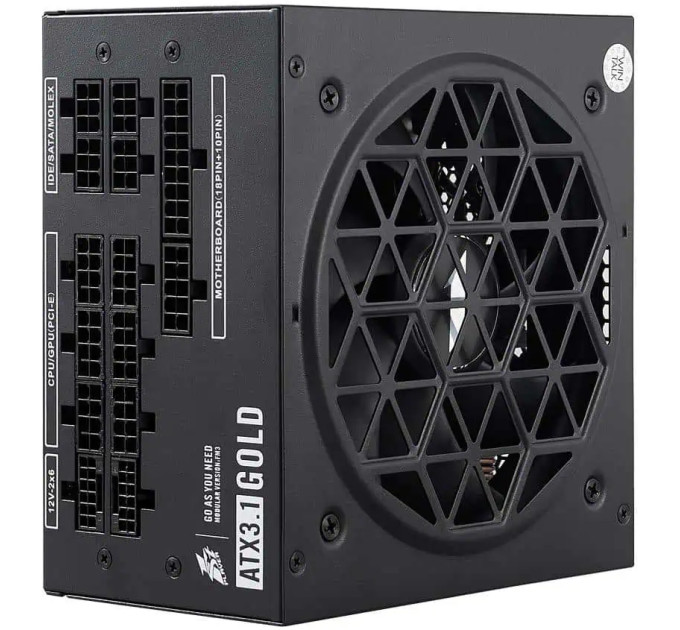 1stPlayer Блок живлення 1stPlayer HA-1200BA4 1200W (NGDP-GLD-1200-BK-EU)