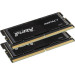 Kingston Fury (ex.HyperX) Модуль пам'яті для ноутбука SoDIMM DDR5 32GB (2x16GB) 4800 MHz Kingston Fury (ex.HyperX) (KF548S38IBK2-32)