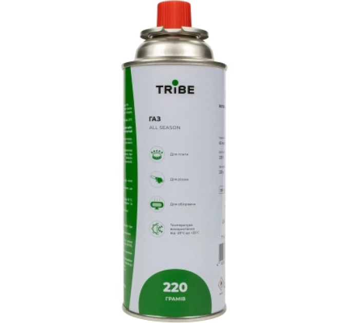 Tribe Газовий балон Tribe 220 г цангове з'єднання (T-HF-0006)