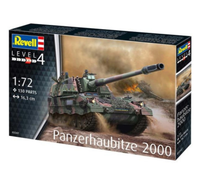 Revell Збірна модель Revell САУ Panzerhaubitze 2000 рівень 4 масштаб 1:72 (RVL-03347)