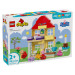 LEGO Конструктор LEGO DUPLO Peppa Pig Святковий будинок Пеппи (10433)
