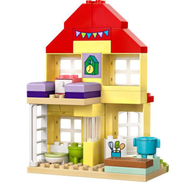 LEGO Конструктор LEGO DUPLO Peppa Pig Святковий будинок Пеппи (10433)