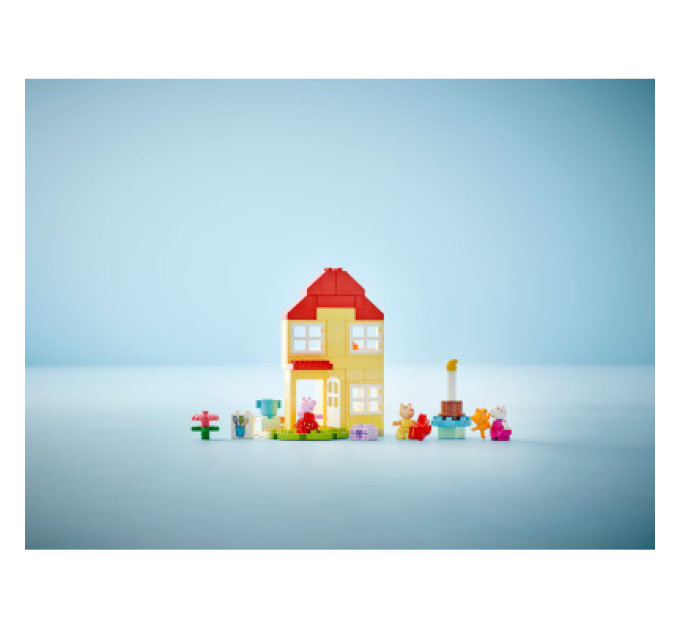 LEGO Конструктор LEGO DUPLO Peppa Pig Святковий будинок Пеппи (10433)