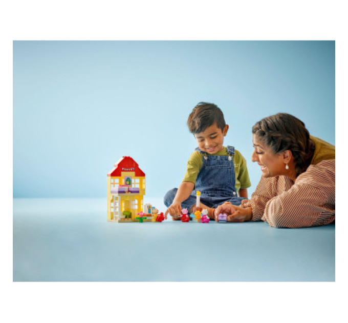 LEGO Конструктор LEGO DUPLO Peppa Pig Святковий будинок Пеппи (10433)