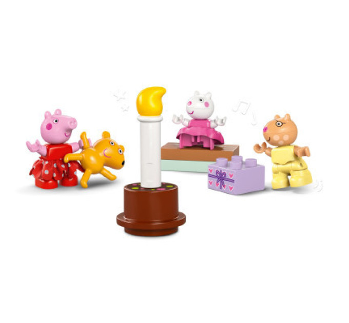 LEGO Конструктор LEGO DUPLO Peppa Pig Святковий будинок Пеппи (10433)