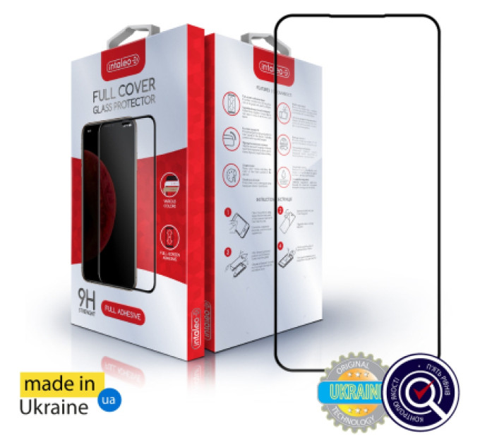 Intaleo Скло захисне Intaleo Full Glue Samsung S24 FE Black (1283126594854)