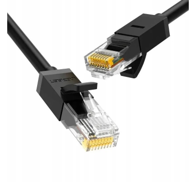 Ugreen Патч-корд 1м, U/UTP Cat 6 CCA Lan Cable NW102 Black UGREEN (20159)