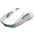 Meetion Мишка Meetion GW38 Wireless/Bluetooth/USB White (MT-GW38-B)