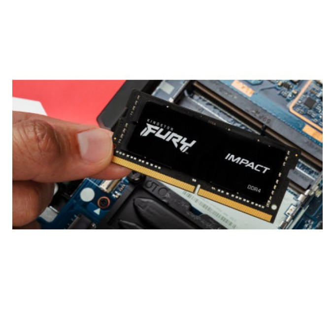 Модуль пам'яті для ноутбука SoDIMM DDR4 16GB 3200 MHz Impact Kingston Fury (ex.HyperX) (KF432S20IB/16)