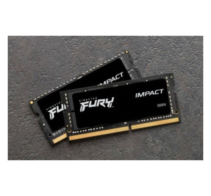 Модуль пам'яті для ноутбука SoDIMM DDR4 16GB 3200 MHz Impact Kingston Fury (ex.HyperX) (KF432S20IB/16)