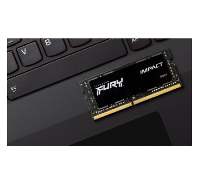 Модуль пам'яті для ноутбука SoDIMM DDR4 16GB 3200 MHz Impact Kingston Fury (ex.HyperX) (KF432S20IB/16)