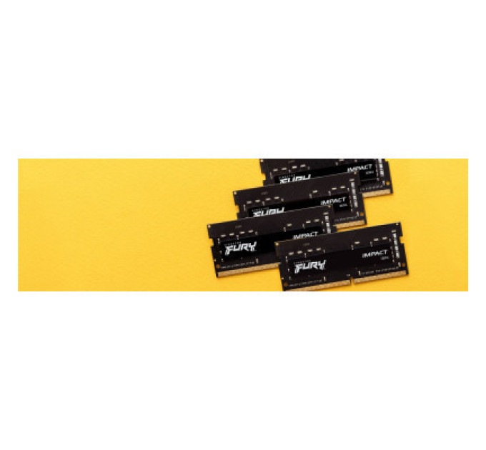Модуль пам'яті для ноутбука SoDIMM DDR4 16GB 3200 MHz Impact Kingston Fury (ex.HyperX) (KF432S20IB/16)