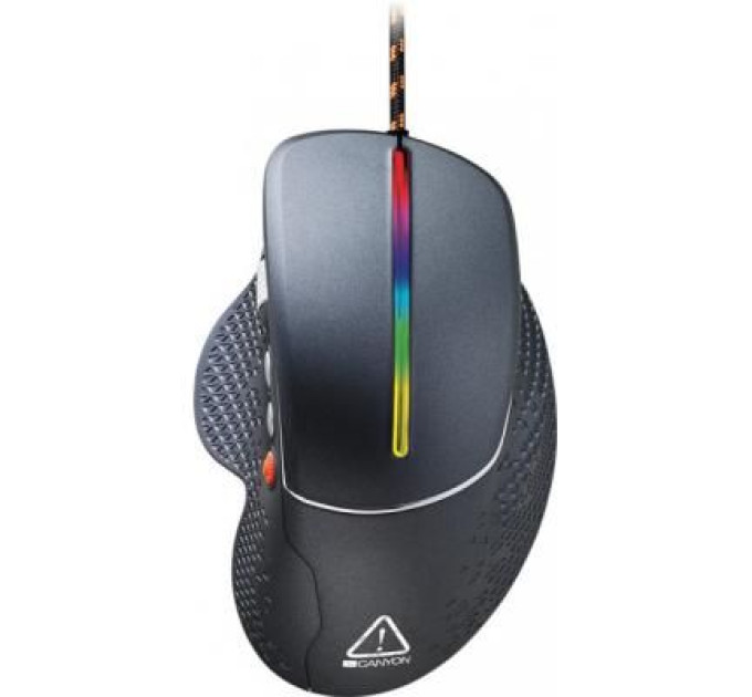 Canyon Мишка Canyon Apstar USB Black (CND-SGM12RGB)
