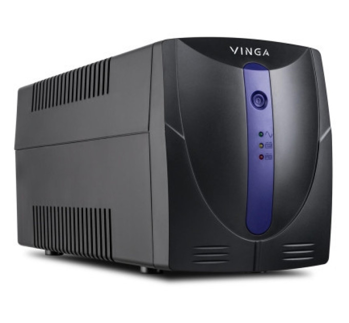 Vinga Пристрій безперебійного живлення Vinga LED 800VA plastic case with USB (VPE-800PU)