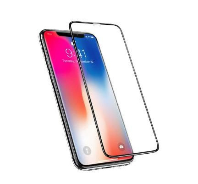 Drobak Скло захисне Drobak для iPhone 11 (Black) (500276)