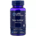 Life Extension Мінерали Life Extension Морський Йод, Sea-Iodine 1000 мкг, 60 вегетаріанських капсул (LEX-17406)