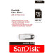 SanDisk USB флеш накопичувач SanDisk 512GB Ultra Flair Silver-Black USB 3.0 (SDCZ73-512G-G46)