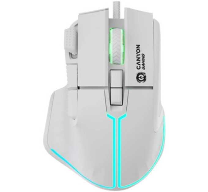 Canyon Мишка Canyon Fortnax GM-636 RGB USB White (CND-SGM636W)