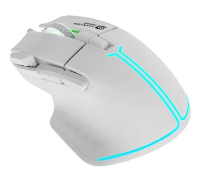 Canyon Мишка Canyon Fortnax GM-636 RGB USB White (CND-SGM636W)