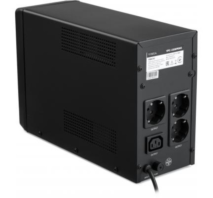 Vinga Пристрій безперебійного живлення Vinga LCD 1500VA metal case ( VPC-1500PRM3 ) (VPC-1500PRM3)