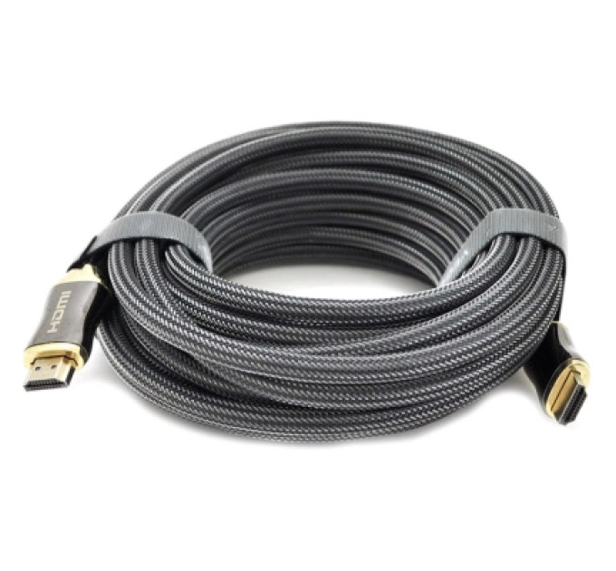 VEGGIEG Кабель мультимедійний HDMI to HDMI 15.0m v2,0, OD-8.0mm 2K * 4K VEGGIEG (YT-HDMI(M)/(M)HX-15)