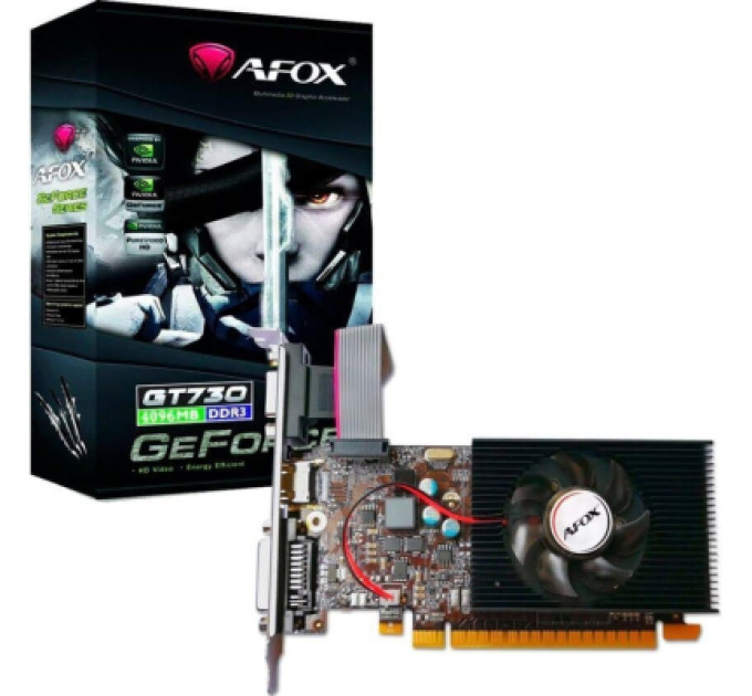 Afox Відеокарта GeForce GT730 4Gb Afox (AF730-4096D3L6)