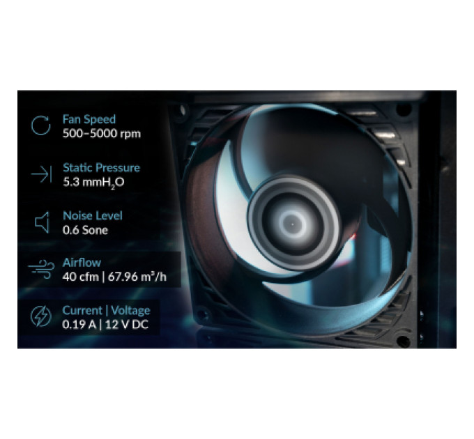 Arctic Кулер до корпусу Arctic P8 MAX (ACFAN00286A)