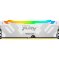 Kingston Fury (ex.HyperX) Модуль пам'яті для комп'ютера DDR5 16GB 7200 MHz Renegade RGB White XMP Kingston Fury (ex.HyperX) (KF572C38RWA-16)