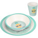Canpol babies Тарілка дитяча Canpol babies So Cool бамбуковий 3 предмети Бірюзовий (9/226_tur)