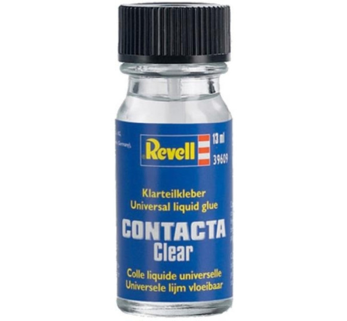 Revell Аксесуари до збірних моделей Revell Клей Contacta Clear професійний для прозорих деталей 20 гр (RVL-39609)