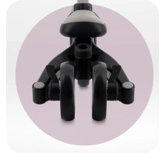 MoMi Дитячий велосипед MoMi Solivia grey 4 в 1 (ROTR00017)