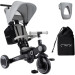 MoMi Дитячий велосипед MoMi Solivia grey 4 в 1 (ROTR00017)