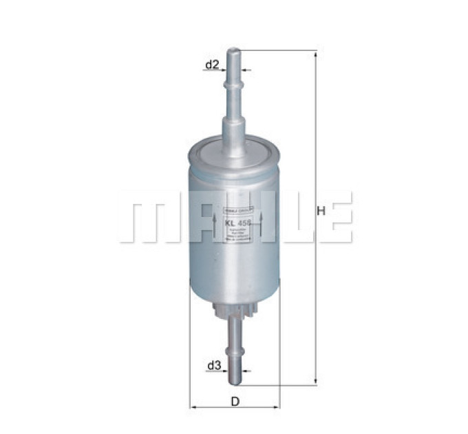 Mahle Фільтр паливний Mahle KL458
