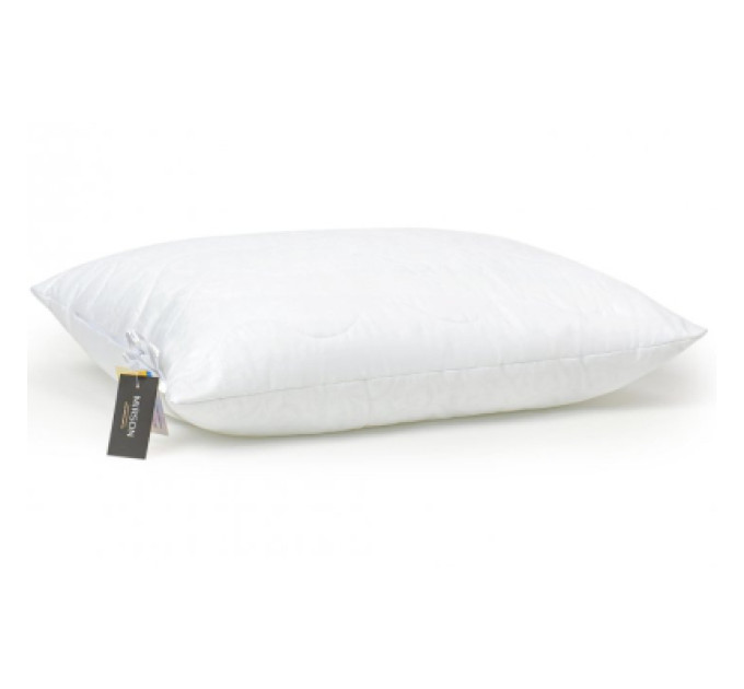 MirSon Подушка MirSon бавовняна №1624 Eco Light White Середня (2200002647335)