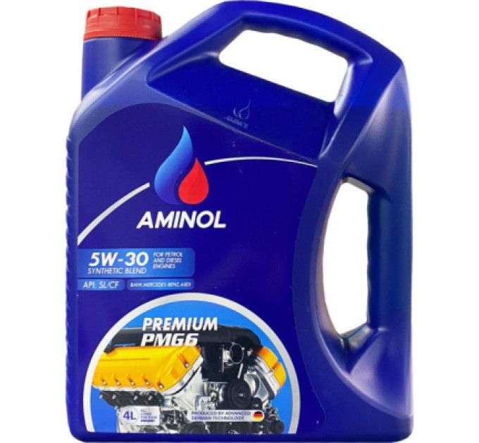 Aminol Моторна олива Aminol Premium PMG6 5W30 4л (AM161769)