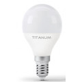 TITANUM Лампочка TITANUM G45 6W E14 4100K 220V (TLG4506144)