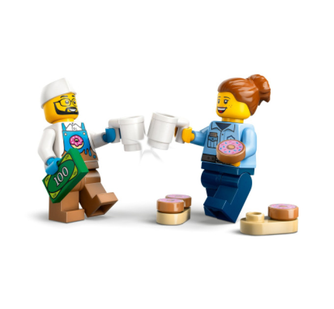 LEGO Конструктор LEGO City Вантажівка з пончиками (60452)