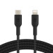 Belkin Дата кабель USB-C to Lightning 2.0m Belkin (CAA004BT2MBK)