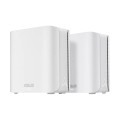 ASUS Wi-Fi Mesh система Asus ZenWiFi BD4 2pk White (90IG0960-MO3C20) (WiFi7, BE3600, Tri-band, Qualcomm, 2x2.5GE WAN/LAN, AiMesh, антенны: 4)