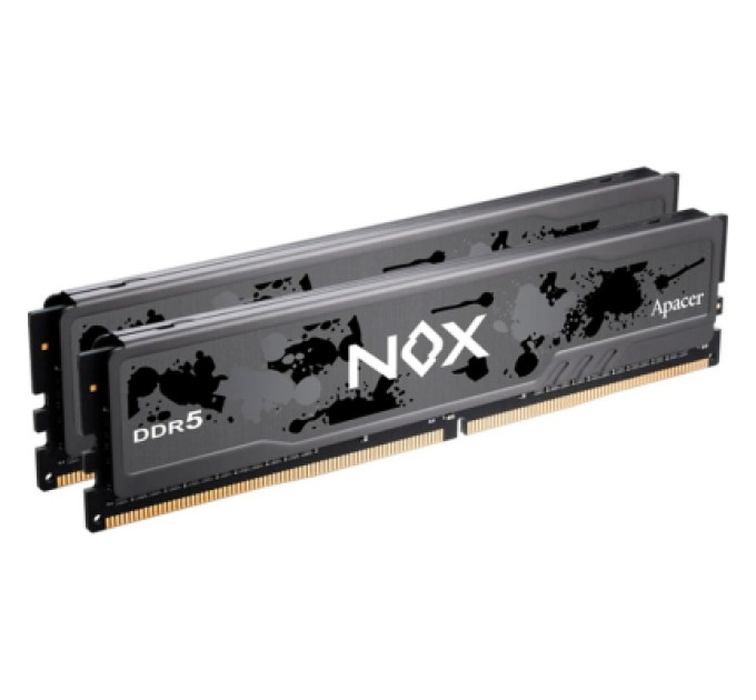 Apacer Модуль пам'яті для комп'ютера DDR5 32GB (2x16GB) 6000 MHz NOX Apacer (AH5U32G60C622MBAA-2)