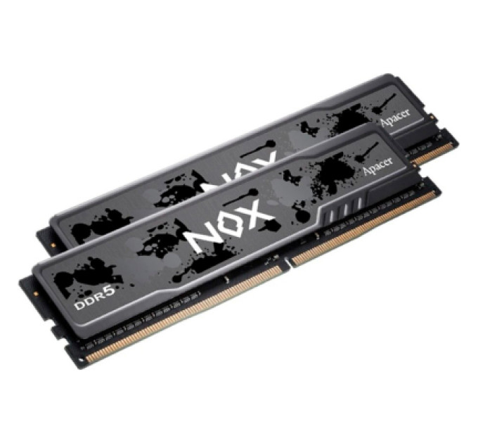 Apacer Модуль пам'яті для комп'ютера DDR5 32GB (2x16GB) 6000 MHz NOX Apacer (AH5U32G60C622MBAA-2)
