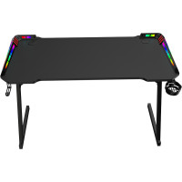 Комп'ютерний стіл Xtrike ME DK-05 Gaming Desk RGB Llight Black (DK-05)