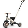 QPlay Дитячий велосипед QPlay Stager 3 в 1 з ручкою, біговел, Beige-Brown (T80STAGERBeigeBrown)